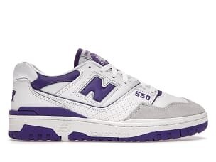 New Balance 550, White Purple - Image 2