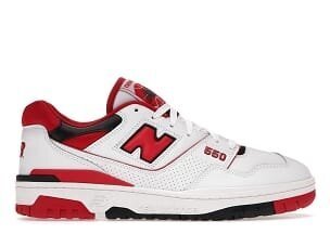New Balance 550, White Red - Image 2