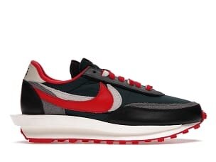 LD Waffle, Sacai Undercover Midnight Spruce University Red - Image 2