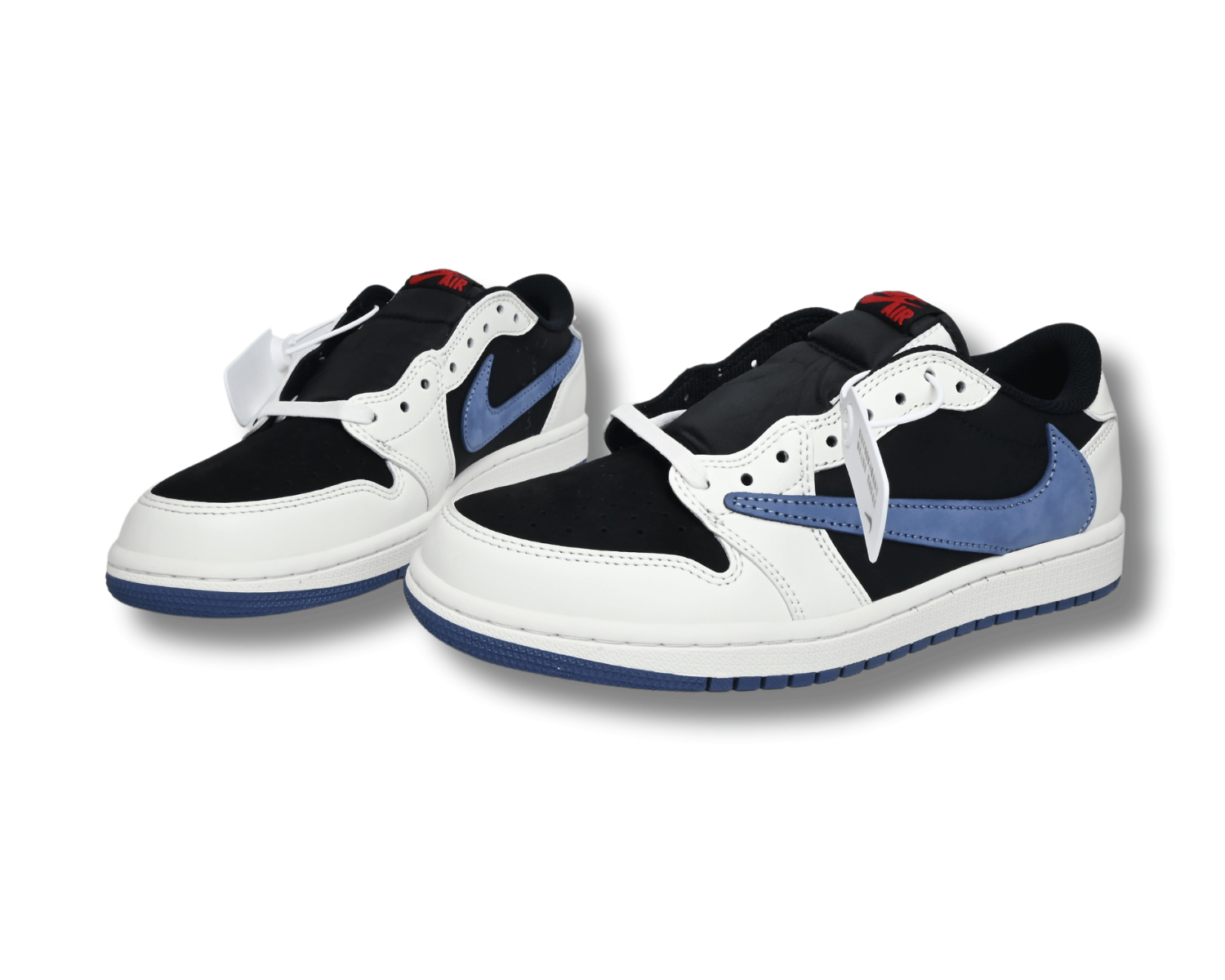 TS x AJ1 Blue Black - Image 4
