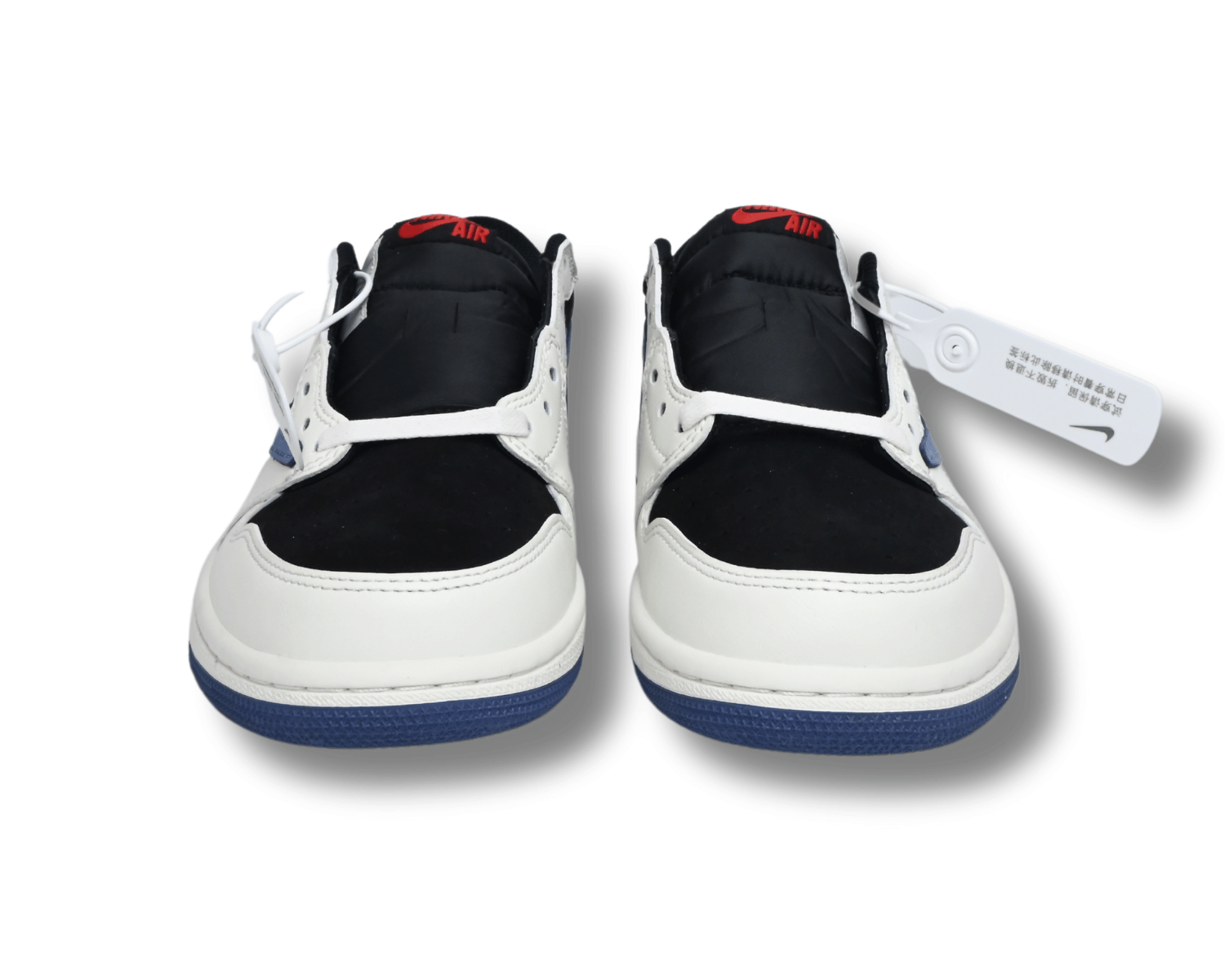 TS x AJ1 Blue Black - Image 2