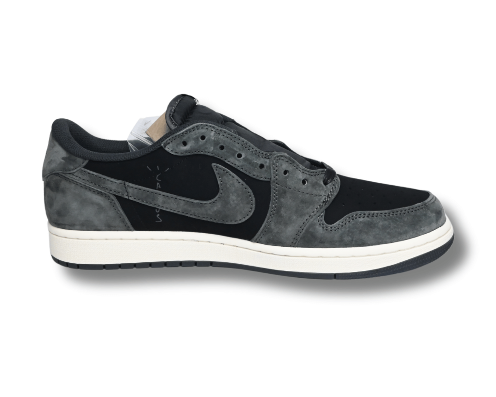 TS x AJ1 Low OG Black Phantom