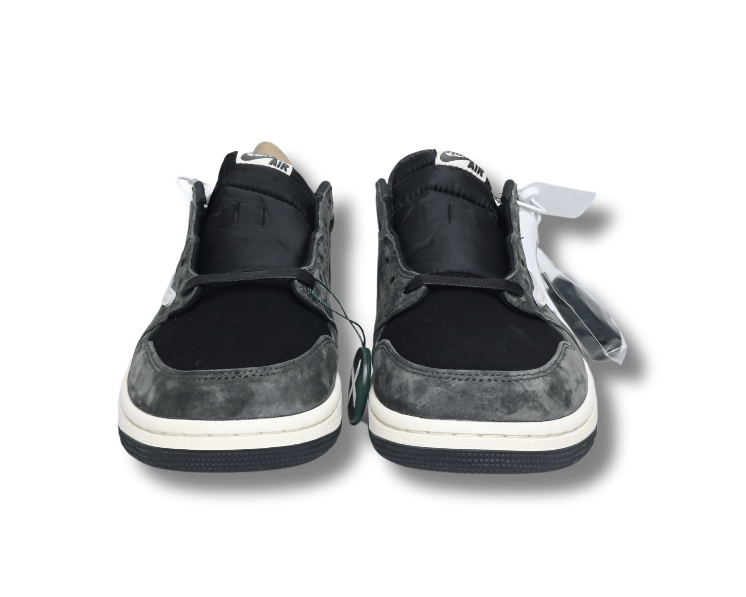 TS x AJ1 Low OG Black Phantom - Image 2