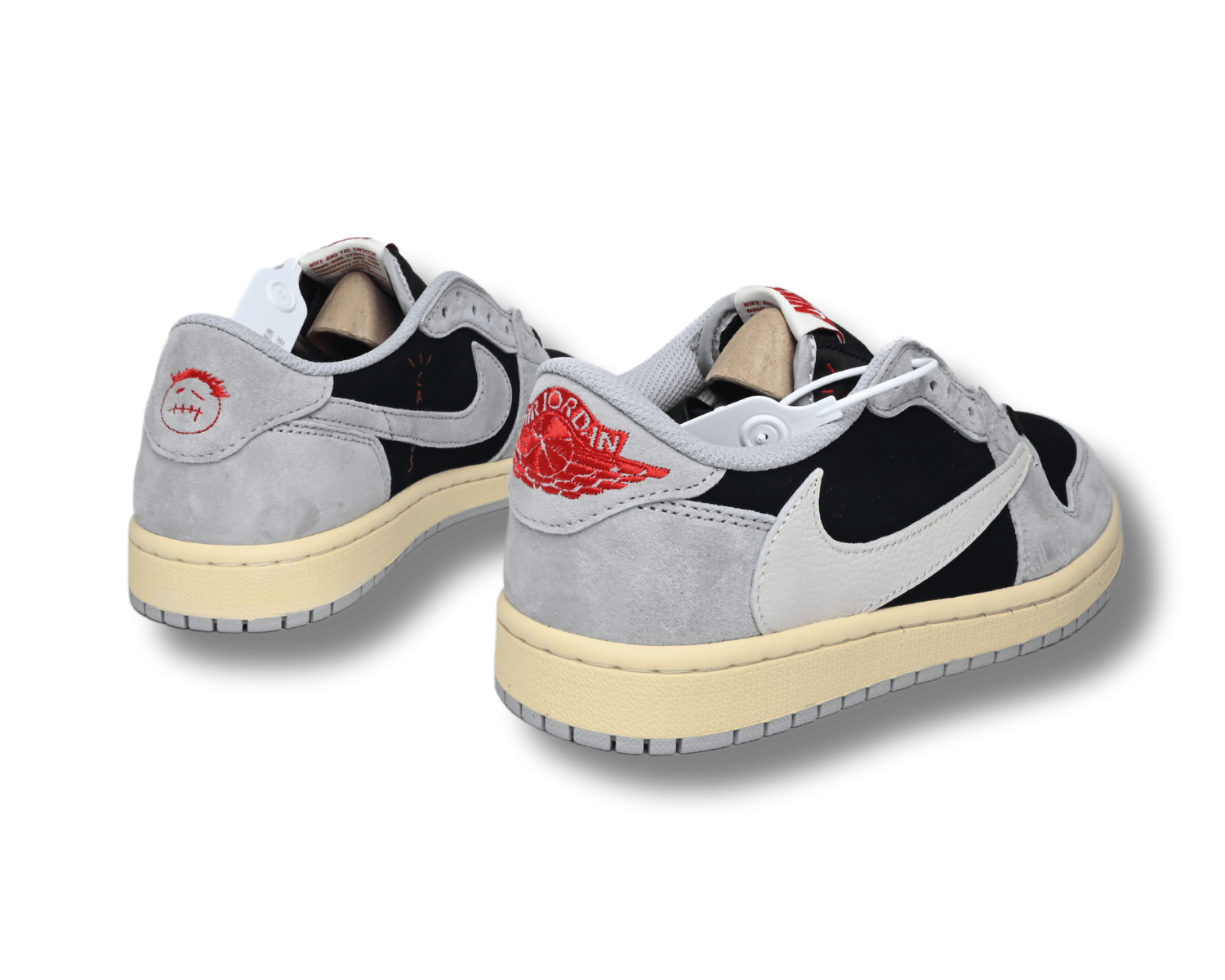 TS x AJ1 Low Smoke Grey-Black - Image 3