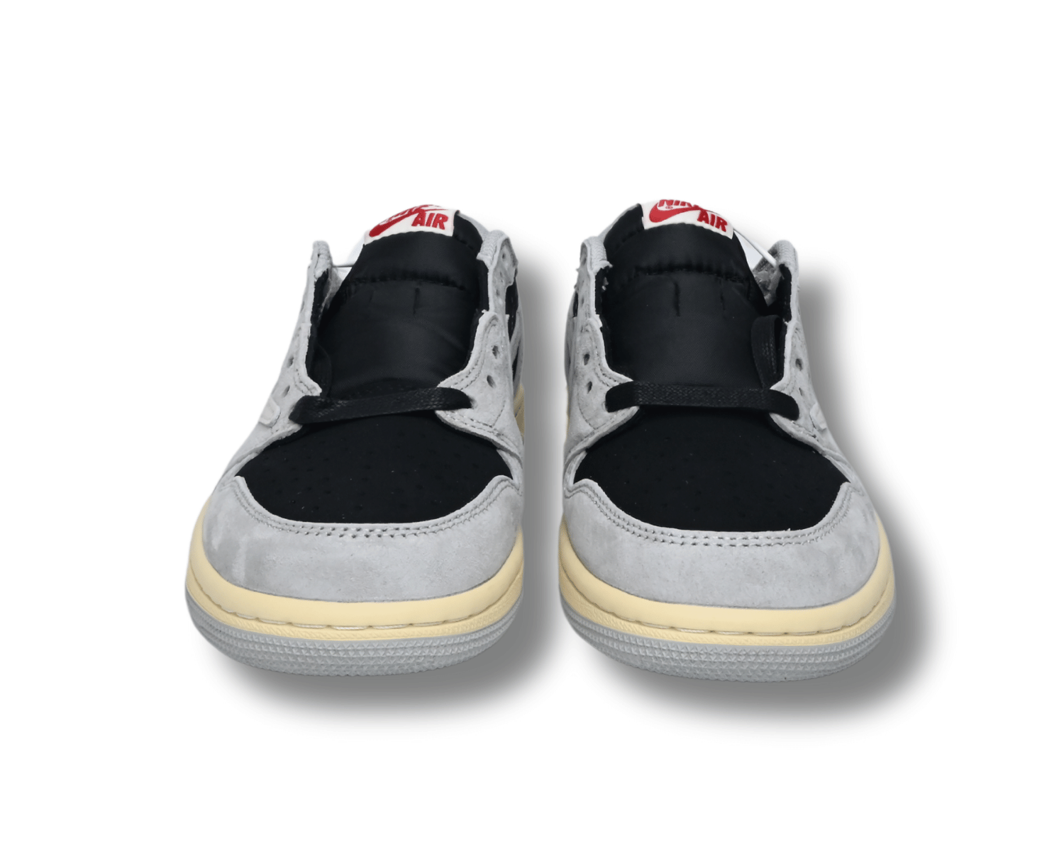 TS x AJ1 Low Smoke Grey-Black - Image 2