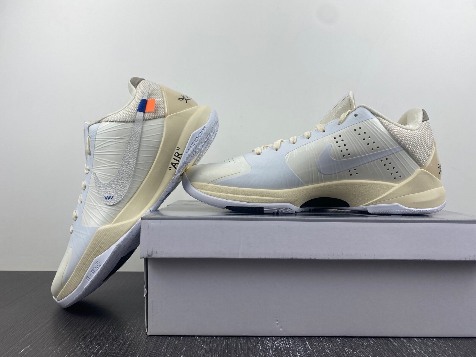 Off-White x Kobe 5 Protro Custom White - Image 13