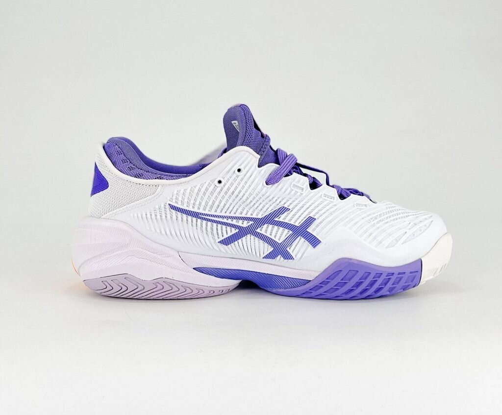 Women’s ASICS Court FF 3 White and Purple