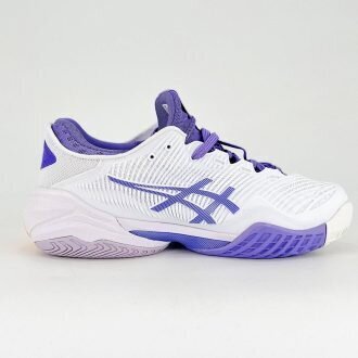 Women’s ASICS Court FF 3 White and Purple