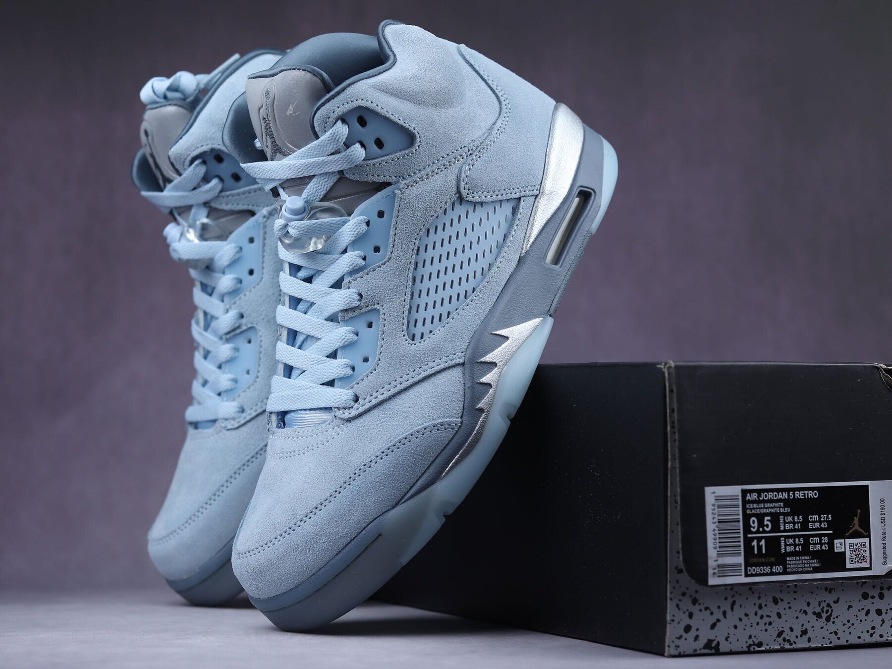 AJ5 Retro ‘Blue Bird’ - Image 4