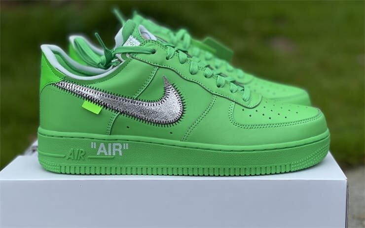 Air Force 1 Low Off-White Light Green Spark - Image 10