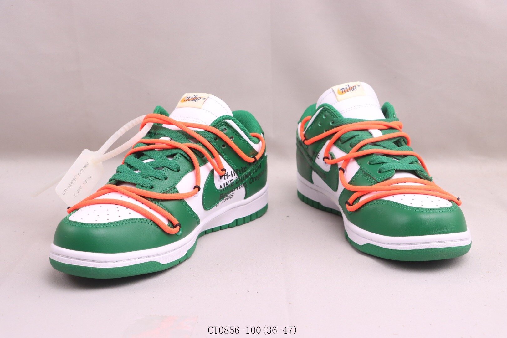 Dunk Low Off-White Pine Green - Image 8