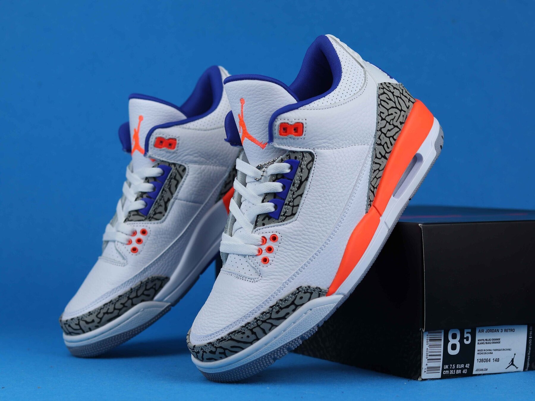 AJ3 Retro Knicks - Image 5