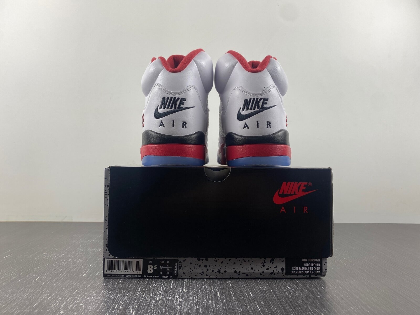 AJ5 Fire Red - Image 9