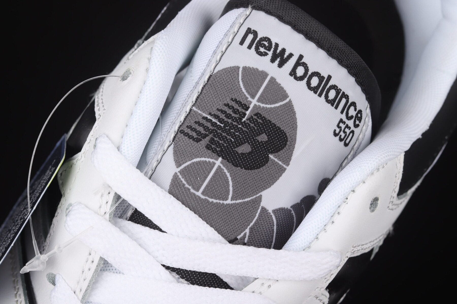 New Balance 550, Sea Salt Black - Image 6