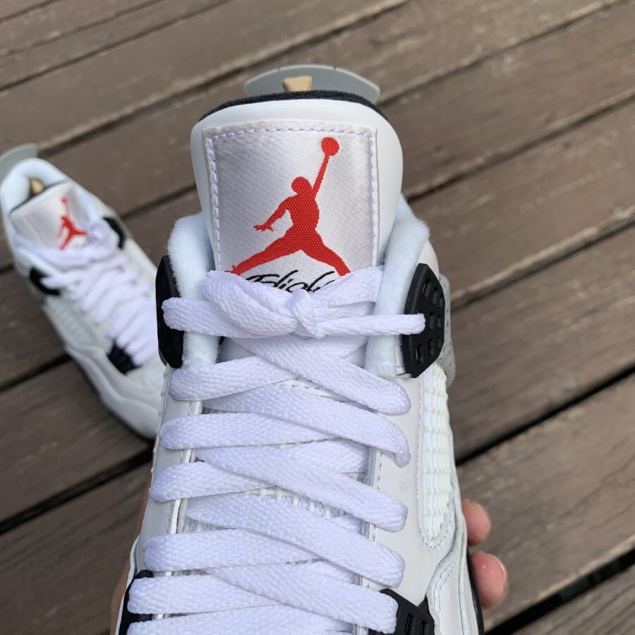 AJ4 Retro White Cement Extended Size - Image 10