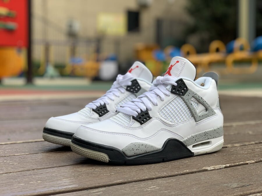 AJ4 Retro White Cement Extended Size - Image 11