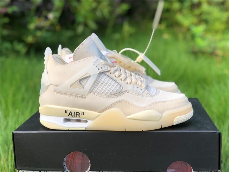 AJ4 Retro Off-White Sail Extended Size - Image 10