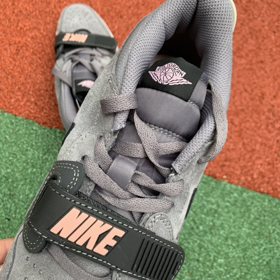 AJ Legacy 312 Low Gunsmoke Coral - Image 6