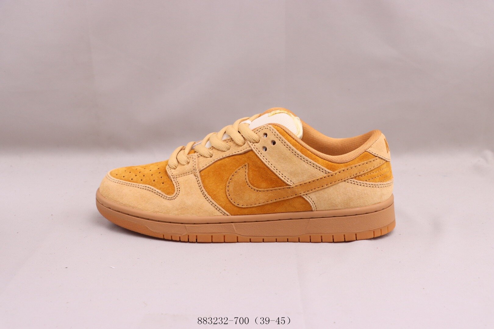 SB Dunk Low Pro Wheat Mocha - Image 9