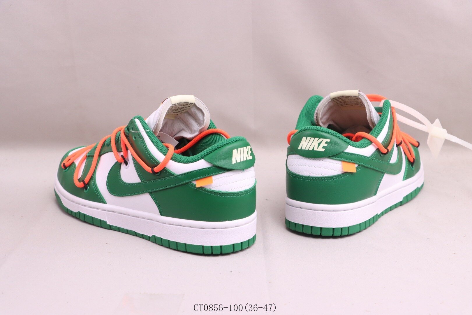 Dunk Low Off-White Pine Green - Image 9