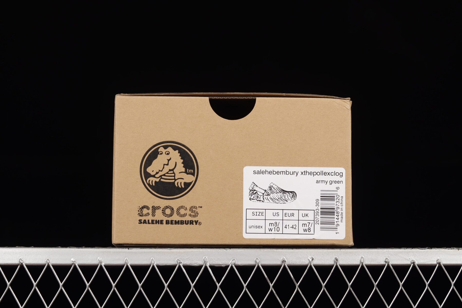 Salehe Bembury x Crocs Pollex Clog Army Green - Image 6