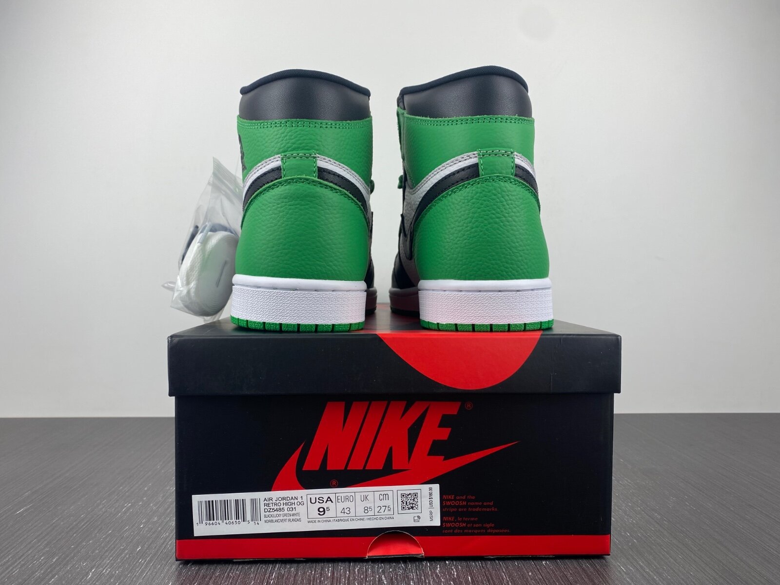 AJ1 High "Lucky Green" - Image 7