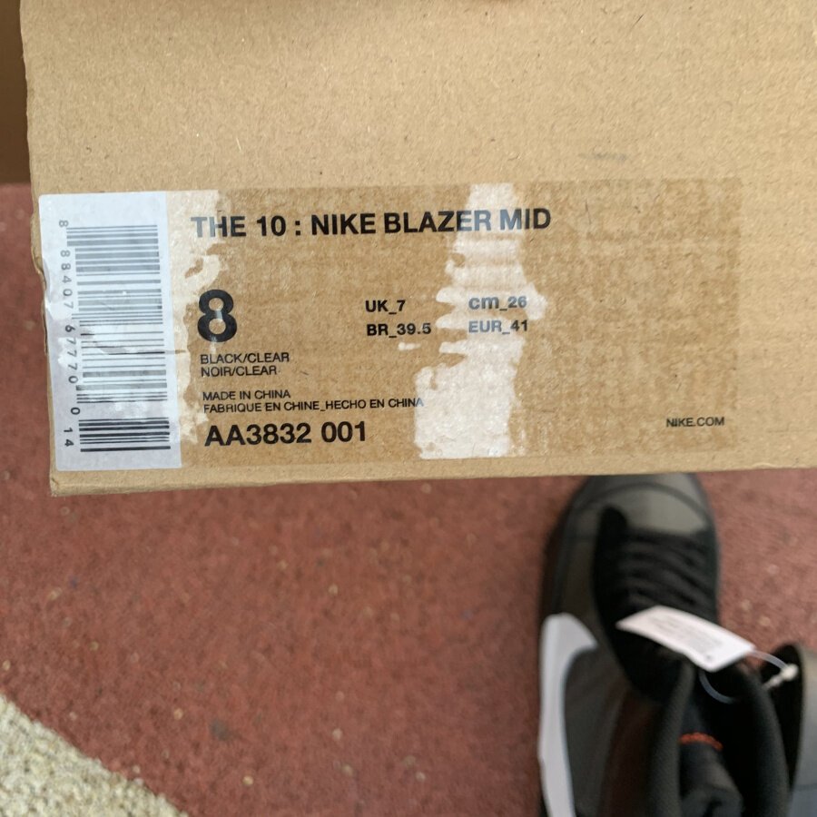 Blazer Mid Off-White Grim Reaper Extended Size - Image 10