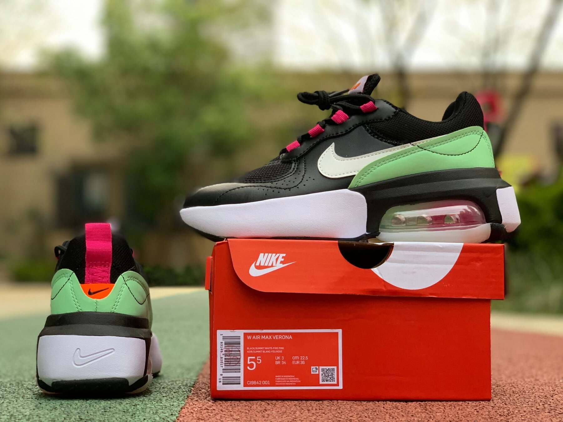 Air Max Verona Black Cosmic Fuchsia - Image 9