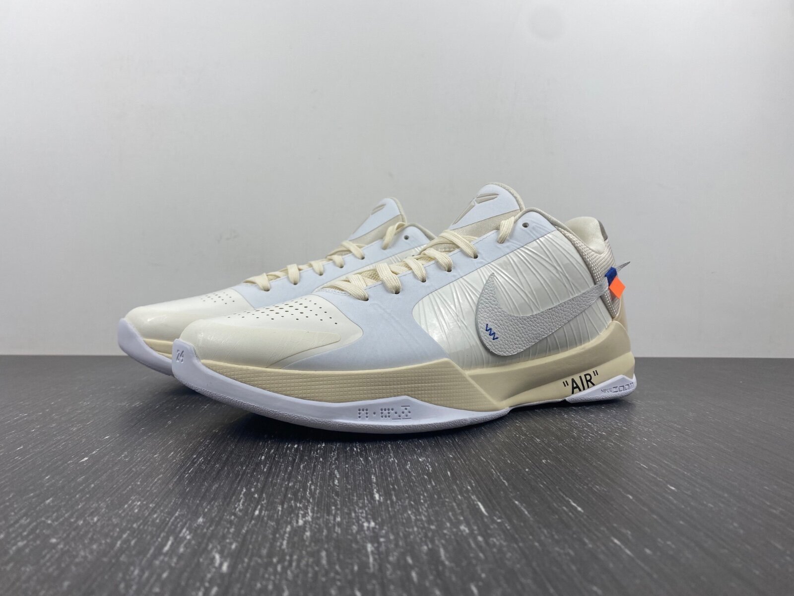 Off-White x Kobe 5 Protro Custom White - Image 14
