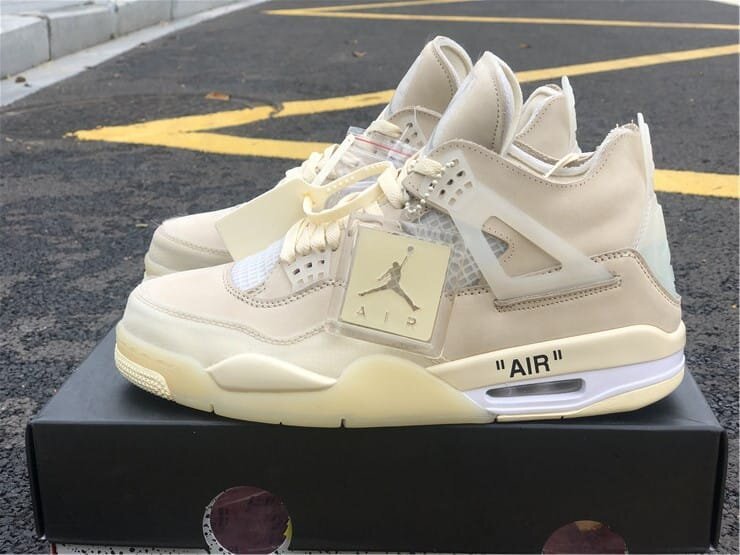AJ4 Retro Off-White Sail Extended Size - Image 11