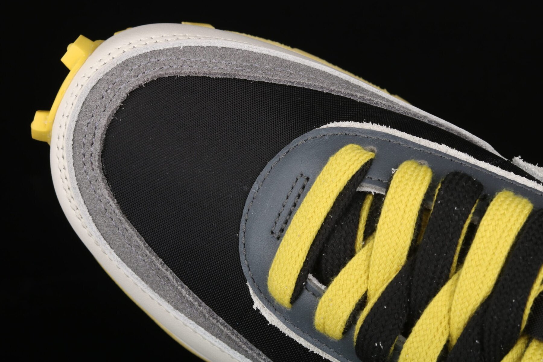LD Waffle, Sacai Undercover Black Bright Citron - Image 6