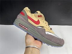 Air Max 1 Kiss of death Grey Brown Orange - Image 8