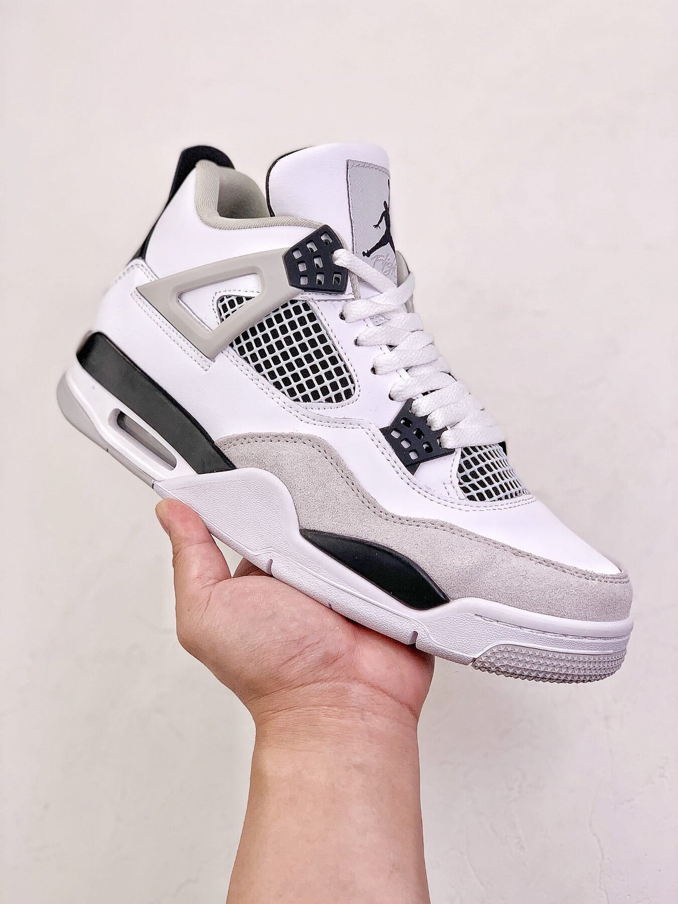 AJ4 Retro Military Black Extended Size - Image 8