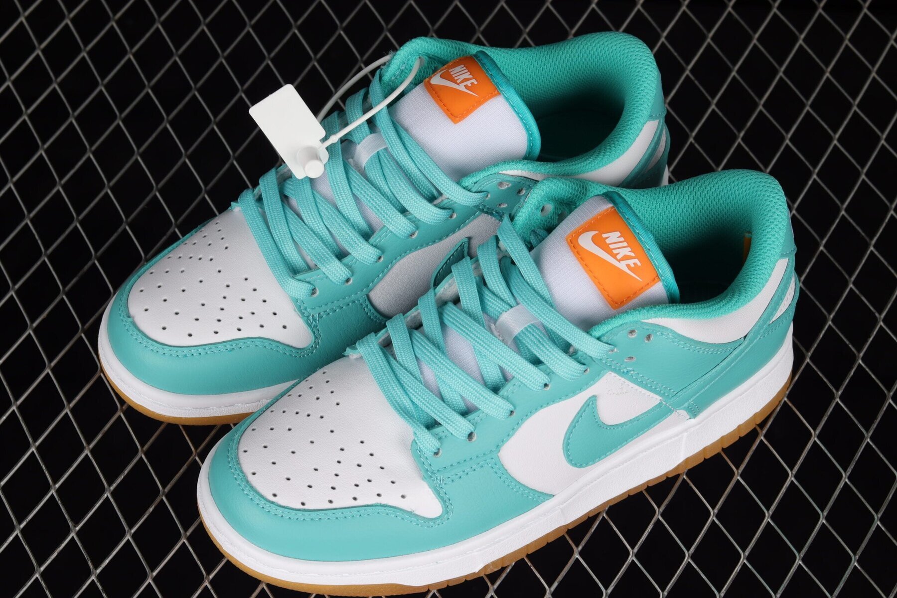 Dunk Low White Turquoise (W) - Image 4