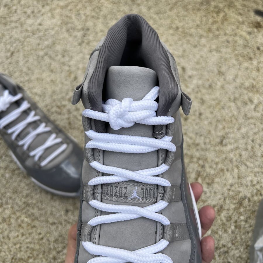 AJ11 Retro Cool Grey Extended Size - Image 8