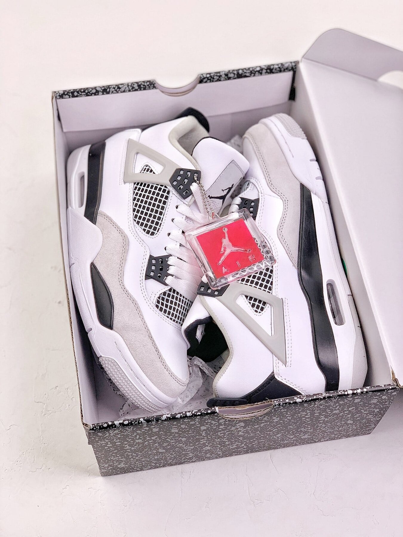 AJ4 Retro Military Black Extended Size - Image 7