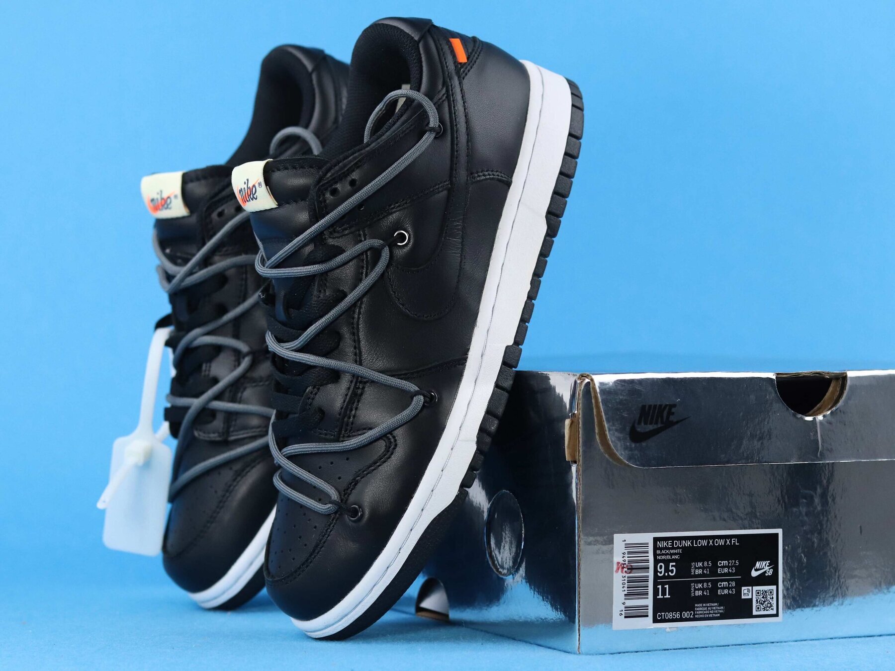 Dunk Low Off-White Black - Image 6