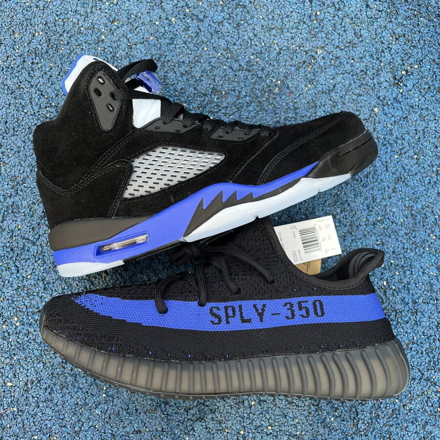 AJ5 Retro Racer Blue - Image 6