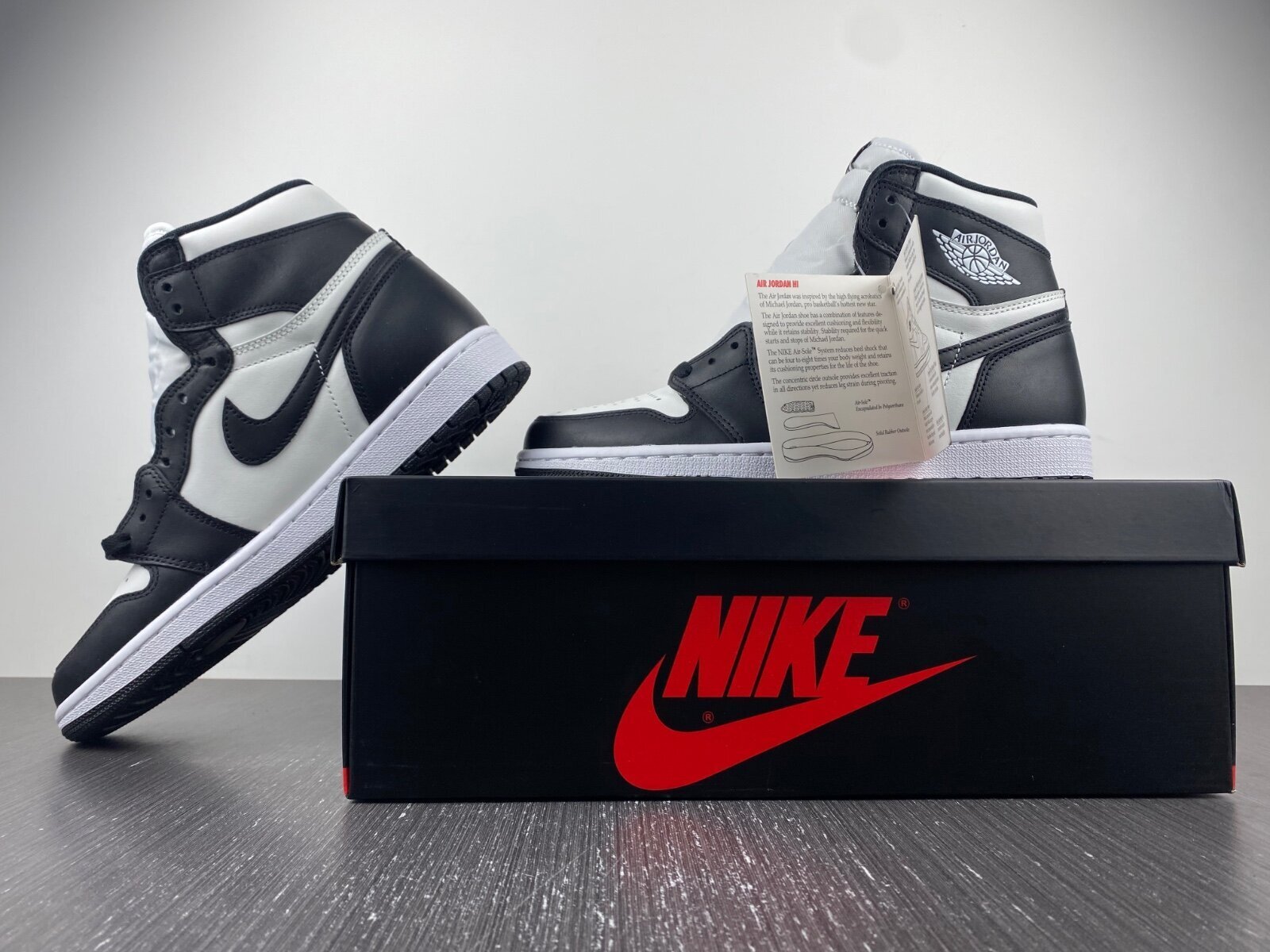 AJ1 Retro High '85 OG 'Black White' - Image 13