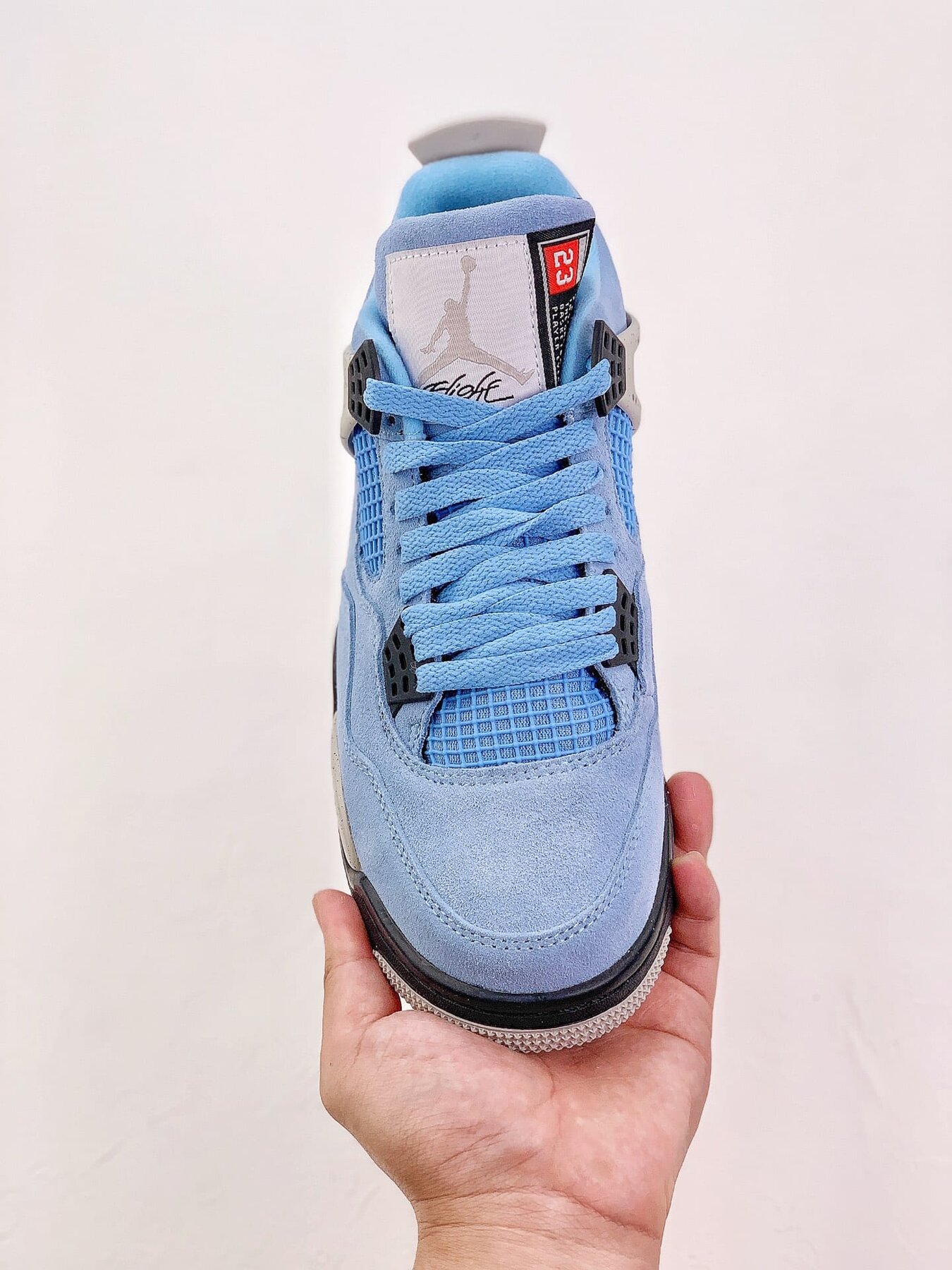 AJ4 Retro University Blue Extended Size - Image 6