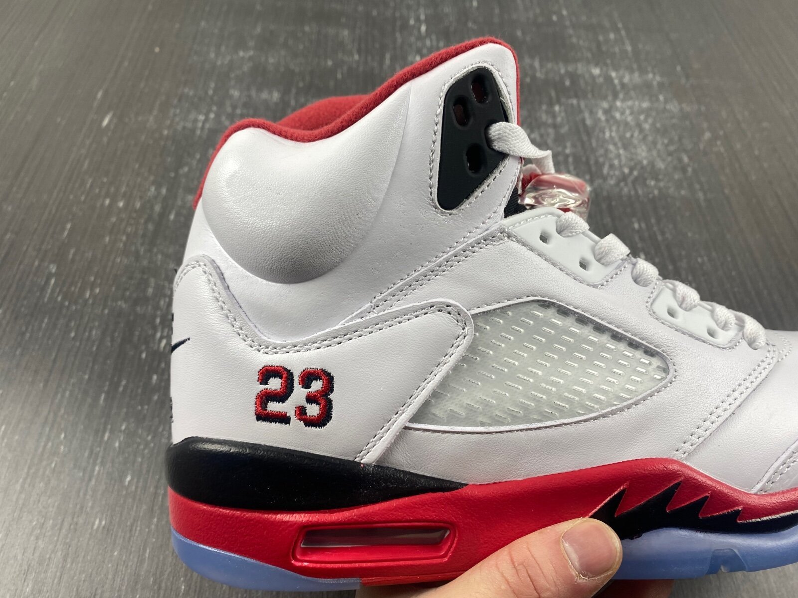 AJ5 Fire Red - Image 11