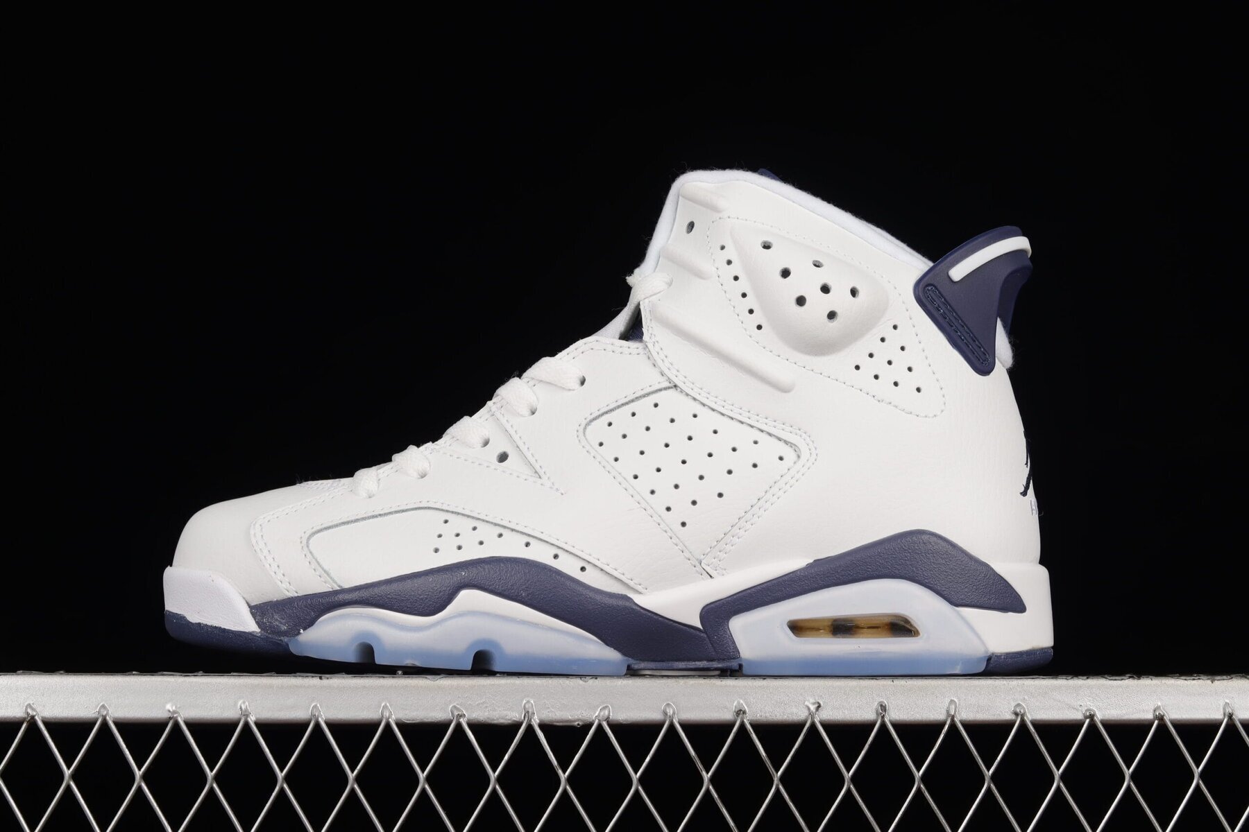 AJ6 Retro, Midnight Navy - Image 8