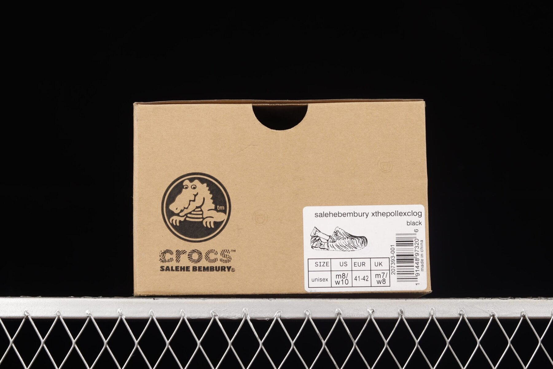 Salehe Bembury x Crocs Pollex Clog Black - Image 3