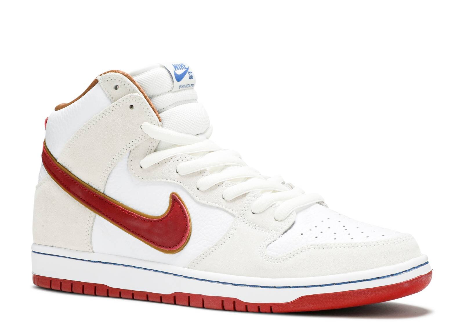 SB Dunk High Sail Bright Crimson - Image 2