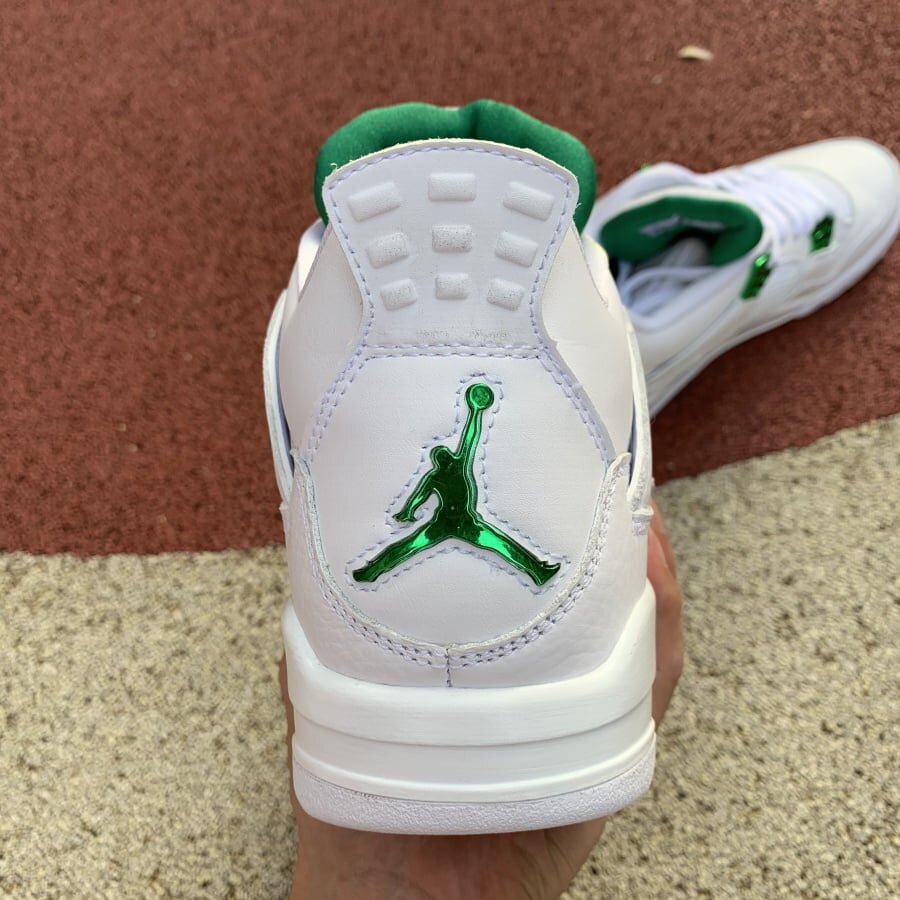 AJ4 Retro Metallic Green Extended size 14 - Image 3