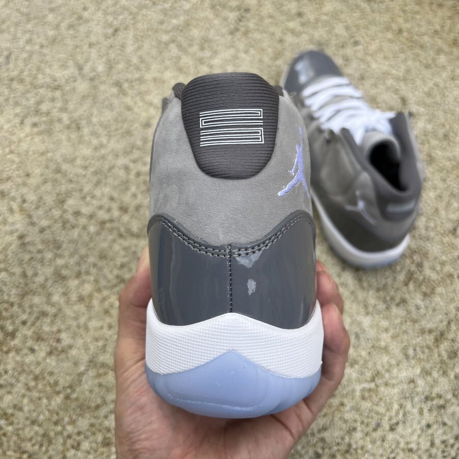 AJ11 Retro Cool Grey Extended Size - Image 10