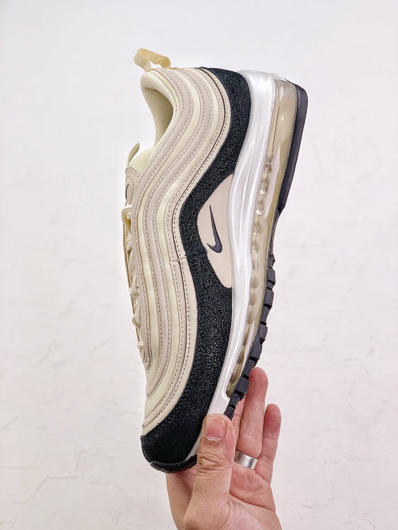 Wmns Air Max 97 Premium Light Cream - Image 9