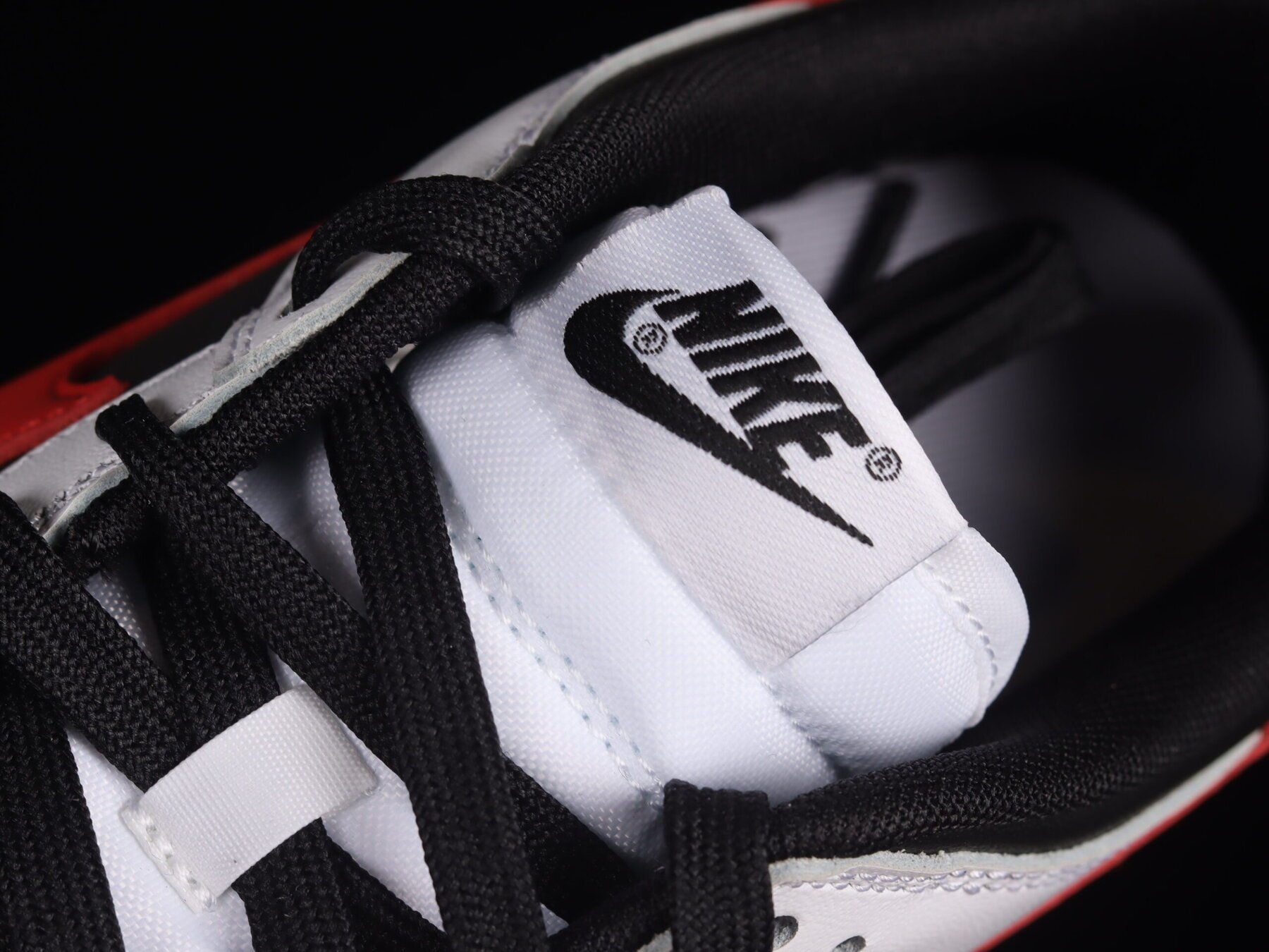 Dunk Low Reverse Panda Red Swoosh - Image 8