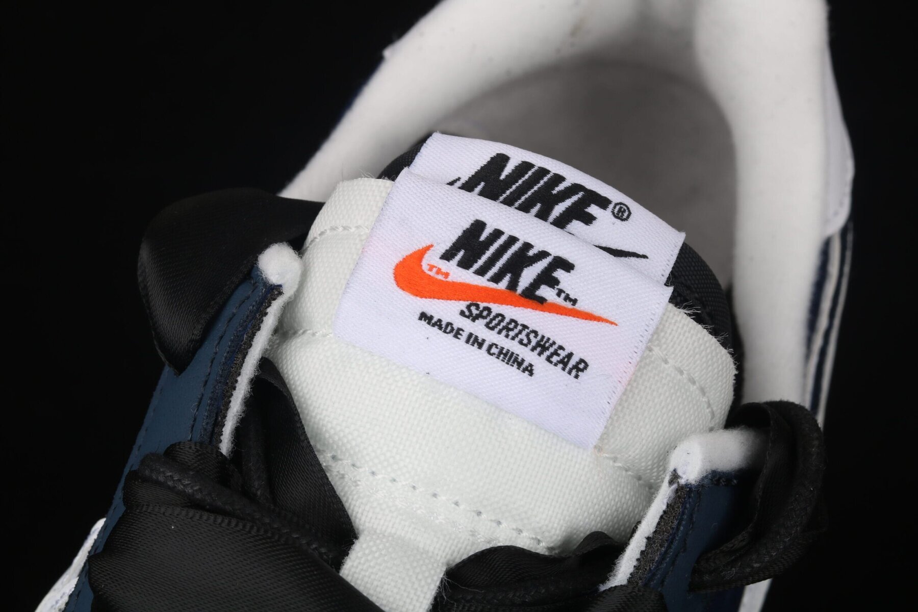 Sacai x LDV Waffle Daybreak Navy Black White - Image 5