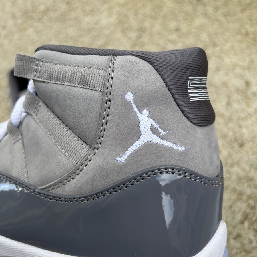 AJ11 Retro Cool Grey Extended Size - Image 11